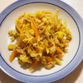 はーくま's cooksnap of when they made 切干大根銀杏切りのカレー炒め.