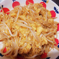 harutaaaam's cooksnap of when they made もやしと卵のカレー炒め.