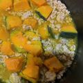 ちやちこ's cooksnap of when they made ＊＊かぼちゃと挽き肉の煮もの＊＊.