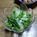 和☆2049's cooksnap of when they made 包丁いらず❢やみつきレタス.