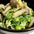 ＊ちぁみ＊'s cooksnap of when they made 白だしで簡単！豆苗としめじの卵炒め.