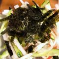 ma2pa2's cooksnap of when they made 海苔の大根サラダ.