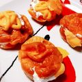 まめあ☆'s cooksnap of when they made 卵マヨで簡単シュークリーム☆卵デニッシュ.