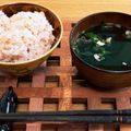 あきこえい's cooksnap of when they made 残りご飯でおにぎり☆梅☆.