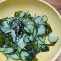 ｊ爺ｊ's cooksnap of when they made ★生わかめときゅうりの簡単酢の物.