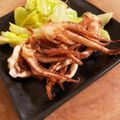 ぷゆら☆'s cooksnap of when they made いかゲソ◎バタポン炒め.
