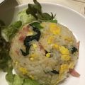 misattei's cooksnap of when they made レタスチャーハン.