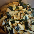 domikumi's cooksnap of when they made たけのこと油揚げとわかめの煮物.