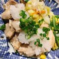かなちゃんmama☆'s cooksnap of when they made フライパン10分鶏モモ蒸し鶏ヘルシー.