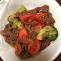 ミルクティーロビン's cooksnap of when they made 牛肉とトマトとなすの炒め物.