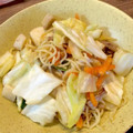 料理に目覚めた高校生's cooksnap of when they made 長芋焼きそば 野菜たっぷり 節約 簡単.