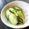 小米3HRW7☆'s cooksnap of when they made 白だしと塩昆布で簡単☆きゅうりのお漬物.