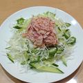 ラリー＆サラ's cooksnap of when they made ツナマヨ☆グリーンサラダ.