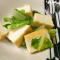 ベティ３'s cooksnap of when they made 山東菜と厚揚げの白だしさっと煮.