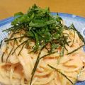 ちむ2's cooksnap of when they made 濃厚明太子クリームパスタ.