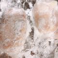 ュキンコ's cooksnap of when they made 超簡単☆ヘルシーちんすこうクッキー.