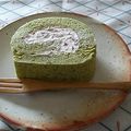 nanaママnori's cooksnap of when they made ふわんふわん★抹茶ロールケーキ.