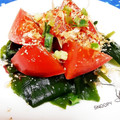 みれいく's cooksnap of when they made ★簡単!!!トマトと海藻のサラダ★.