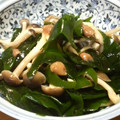 サーフブレイド's cooksnap of when they made 意外と好相性！しめじとわかめの梅和え.
