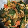 食べまくり's cooksnap of when they made 玉ねぎの葉の味噌炒め.