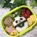 いちごジャム44's cooksnap of when they made パンダおにぎり弁当！.