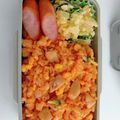 ずんだべこもち's cooksnap of when they made ずぼらさんに捧ぐ◆オムライス風チャーハン.