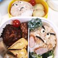 ぷにぷに～mama's cooksnap of when they made スーパーマリオ＊クリボー弁当.