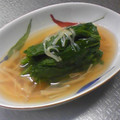 trump1129's cooksnap of when they made ほうれん草の帆立あんかけ中華風.