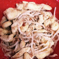 ♬あじさいのレシピ♬'s cooksnap of when they made もやしと油揚げの胡麻おかか和え.