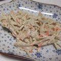 きらり流れ星's cooksnap of when they made ゴボウと人参のヨーグルトサラダ.