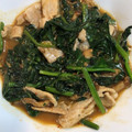 バードちゃん's cooksnap of when they made なめことほうれん草の中華炒め.