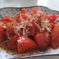 きらり流れ星's cooksnap of when they made プチトマトの削り粉炒め.