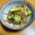 ナップ99's cooksnap of when they made きゅうりとみょうがのパリパリ漬け.