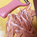 aｰusukｰ's cooksnap of when they made 私のささみのスジの取り方～.