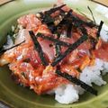 eユキさん's cooksnap of when they made まぐろキムチ丼.