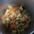 糖質OFF✿聖紫花✿'s cooksnap of when they made 鶏と大根のキムチ煮.