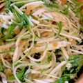 すぎちゃん's cooksnap of when they made 水菜と大根のネギ塩韓国風サラダ.