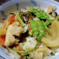 ＪＵＮちゃン's cooksnap of when they made わらび（山菜）の甘辛混ぜおこわ（ご飯）.