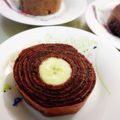 ＪＵＮちゃン's cooksnap of when they made HM使用で簡単★バナナバームクーヘン.