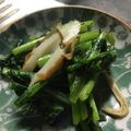 siomamakam's cooksnap of when they made ✰ちくわと塩昆布✰かぶの葉いため.