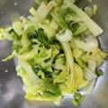 ピッコロころすけ's cooksnap of when they made セロリの葉deおひたし.