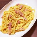 ★maimaiまま★'s cooksnap of when they made 濃厚カルボナーラ.