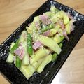 2880naaao's cooksnap of when they made 簡単！アスパラベーコンポテト　チーズ炒め.