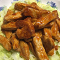陸ケミ's cooksnap of when they made 鶏&豚肉のコチュジャンマヨソテー.