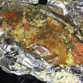 クックE2GJ2A☆'s cooksnap of when they made 鮭と玉ねぎとしめじのホイル焼き.