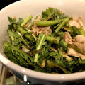 CHRISHOLIC's cooksnap of when they made 豚バラと春菊と茗荷の柚子胡椒和え.