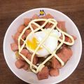 わこちゃん☻'s cooksnap of when they made 【簡単！美味しい！】スパムマヨネーズ丼.