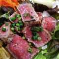 achiebon's cooksnap of when they made 塩麹仕込みの牛タタキ。.