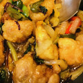 あき☆☆☆☆'s cooksnap of when they made 鷄もも肉とレタスの甘辛炒め.