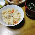 クックYVEXIG☆'s cooksnap of when they made タケノコと厚揚げと鶏もも肉の炊き込み御飯.